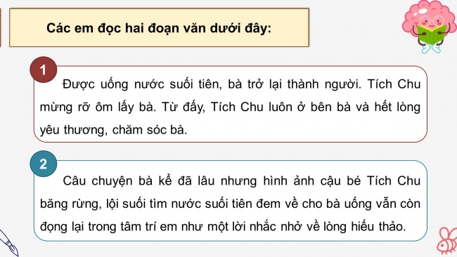 Soạn giáo án điện tử tiếng việt 4 CTST CĐ 1 Bài 3 Viết: Viết đoạn mở bài và đoạn kết bài cho bài văn kể chuyện