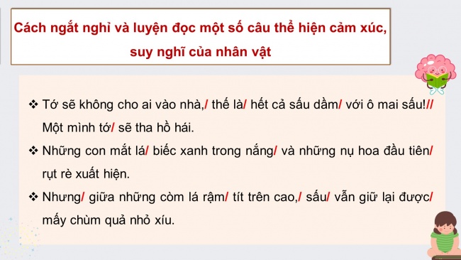 Soạn giáo án điện tử tiếng việt 4 CTST CĐ 1 Bài 5 Đọc: Cô bé ấy đã lớn