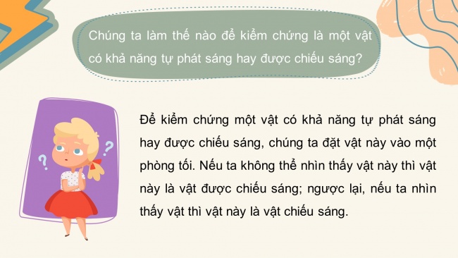 Soạn giáo án điện tử khoa học 4 CTST Bài 8: Nguồn sáng và sự truyền ánh sáng