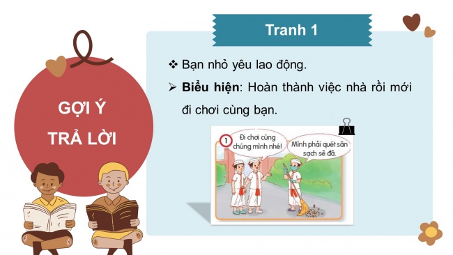 Soạn giáo án điện tử đạo đức 4 CTST bài 4: Em yêu lao động