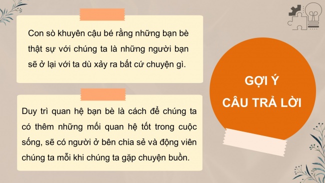 Soạn giáo án điện tử đạo đức 4 CTST bài 9: Em duy trì quan hệ bạn bè