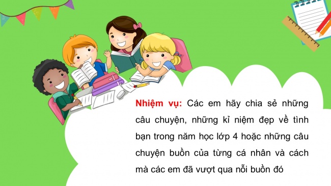 Soạn giáo án điện tử HĐTN 4 CTST bản 1 Tuần Tổng kết: HĐGDTCĐ - Hoạt động 1, 2