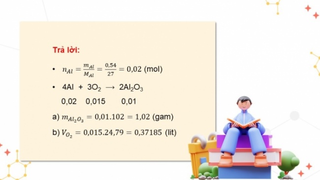 Soạn giáo án điện tử KHTN 8 CD Bài 5: Tính theo phương trình hoá học