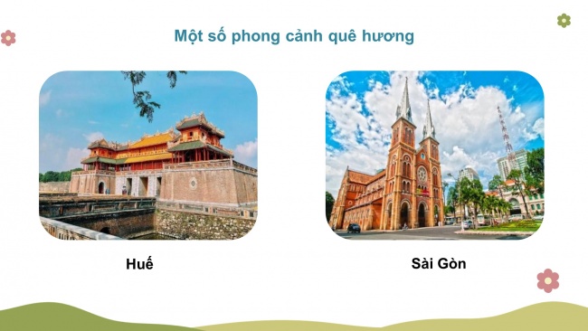 Soạn giáo án điện tử mĩ thuật 4 CTST bản 1 Bài 2: Phong cảnh quê em