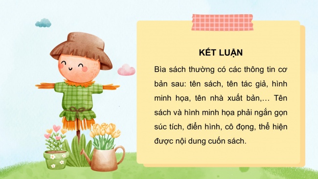 Soạn giáo án điện tử mĩ thuật 4 CTST bản 2 Bài 8: Trang trí bìa sách