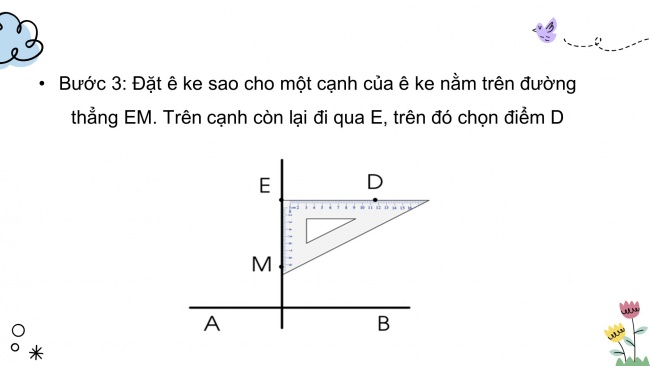 Soạn giáo án điện tử toán 4 cánh diều Bài 22: Hai đường thẳng song song. Vẽ hai đường thẳng song song