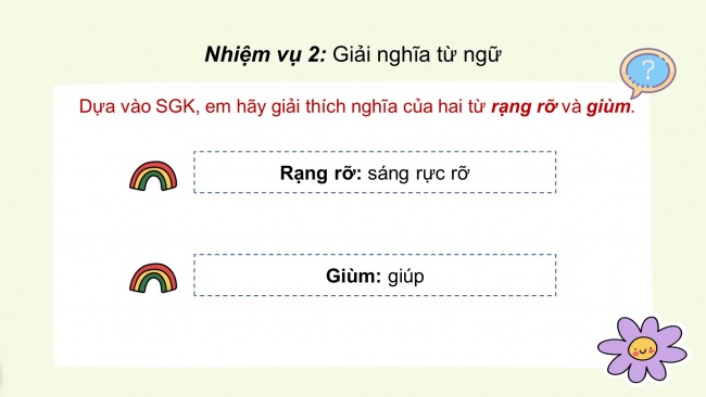 Soạn giáo án điện tử tiếng việt 4 cánh diều Bài 1 Đọc 2: Cái răng khểnh