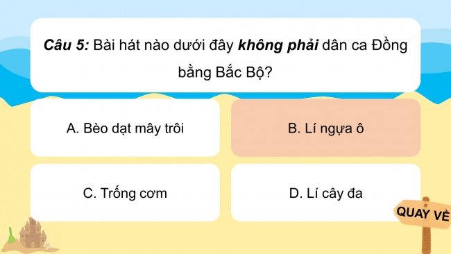 Soạn giáo án điện tử âm nhạc 4 cánh diều Tiết 6: Ôn tập hát; Nghe nhạc: Lí kéo chài