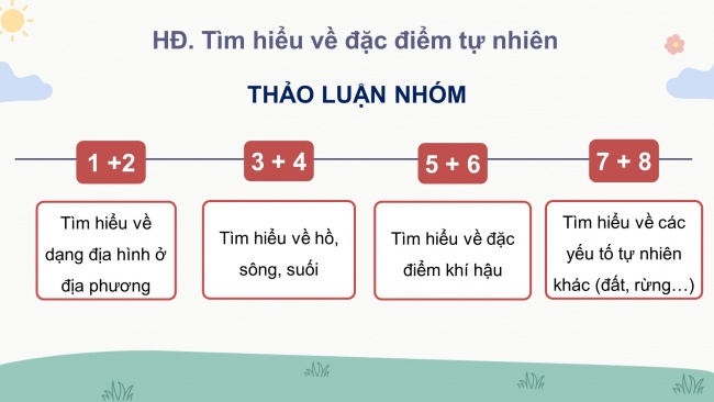 Soạn giáo án điện tử lịch sử và địa lí 4 cánh diều Bài 2: Địa phương em (tỉnh, thành phố trực thuộc Trung ương)