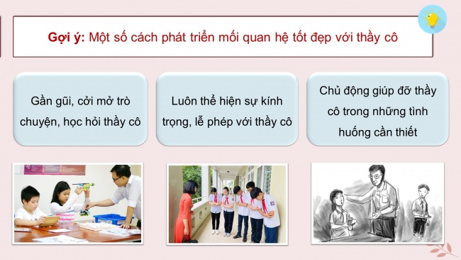 Soạn giáo án điện tử HĐTN 11 KNTT Chủ đề 1: Xây dựng và phát triển nhà trường - Hoạt động 1, 2, 3