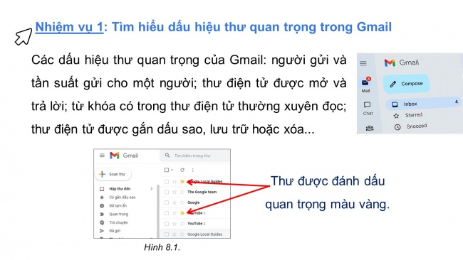 Soạn giáo án điện tử khoa học máy tính 11 KNTT Bài 8: Thực hành nâng cao sử dụng thư điện tử và mạng xã hội