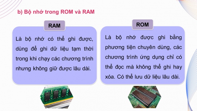 Soạn giáo án điện tử tin học ứng dụng 11 KNTT Bài 4: Bên trong máy tính