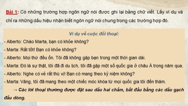 Soạn giáo án điện tử ngữ văn 11 CTST Bài 3 TH tiếng Việt: Đặc điểm cơ bản của ngôn ngữ nói