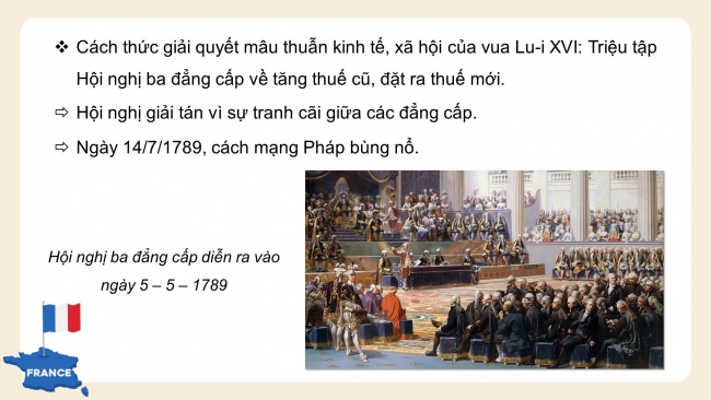 Soạn giáo án điện tử Lịch sử 8 CTST Bài 1: Các cuộc cách mạng tư sản ở châu Âu và Bắc Mỹ (P2)