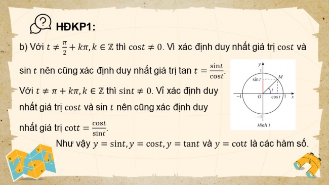 Soạn giáo án điện tử toán 11 CTST Bài 4: Hàm số lượng giác và đồ thị