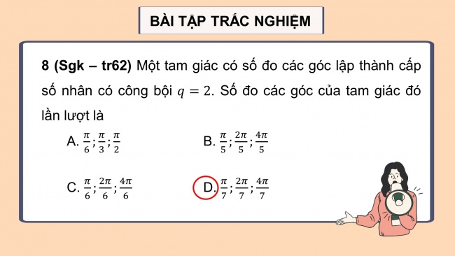 Soạn giáo án điện tử toán 11 CTST : Bài tập cuối chương 2