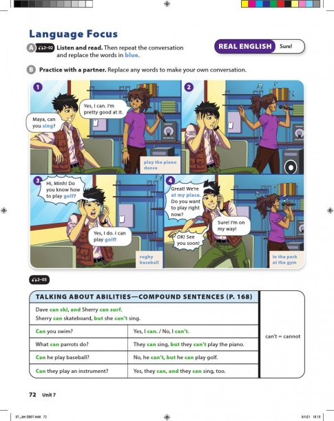 [Cánh Diều] Soạn tiếng Anh 6 Unit 7: Can you do this?