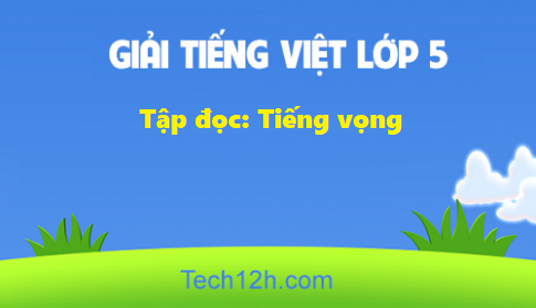 Giải bài Tập đọc Tiếng vọng