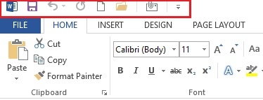 Làm việc trên Word nhanh hơn bằng thanh công cụ nhanh