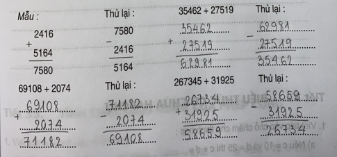Giải bài tập thực hành toán 4: Luyện tập trang 45