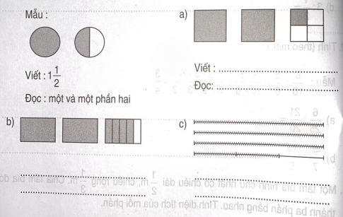 Giải bài tập thực hành toán 5: Hỗn số