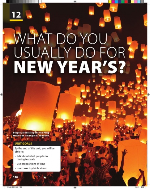 [Explore] Tiếng Anh 6 Unit 12: What do you usually do for New year's?