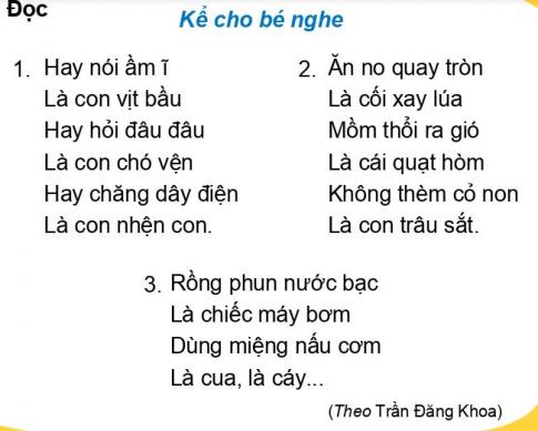 [Phát triển năng lực] Tiếng việt 1 bài 26C: Như những người bạn