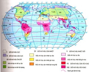  Sự phân bố khí áp. Một số loại gió chính – sgk Địa lí 10 trang 44