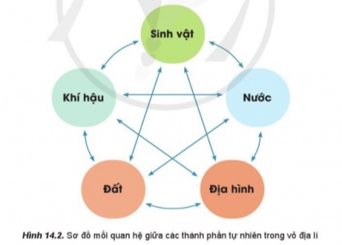 Giải bài 14 Vỏ địa lí. Quy luật thống nhất và hoàn chỉnh