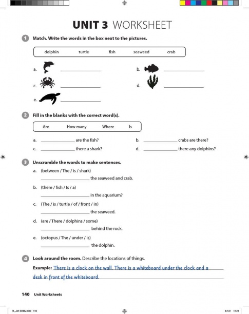 [Explore] Tiếng Anh 6 Unit 3 Worksheet