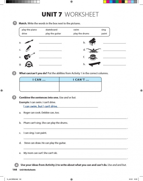 [Explore] Tiếng Anh 6 Unit 7 Worksheet