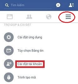 Cách khóa tài khoản Facebook tạm thời trên điện thoại Android đơn giản