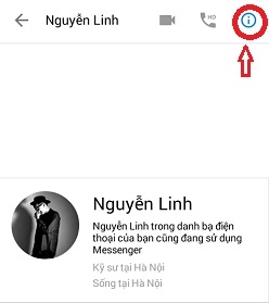 Cách đặt biệt danh Facebook messenger trên điện thoại Android