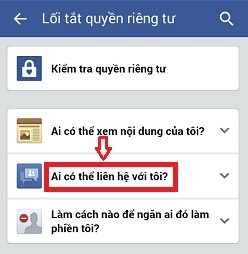 Cách kiểm soát việc ai có thể gửi lời kết bạn cho bạn trên điện thoại Android.