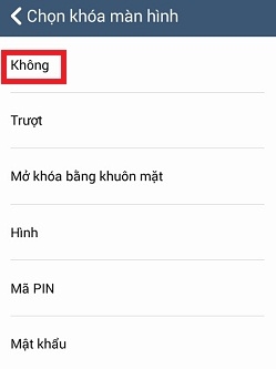 Tạo mật khẩu cho điện thoại Android bằng cách nào?