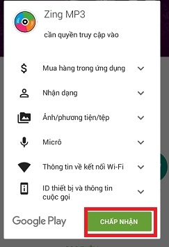 Cách cài đặt  ứng dụng Zing Mp3 dễ dàng trên điện thoại Android