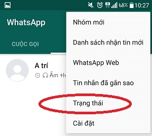 Hướng dẫn thay ảnh đại diện và cập nhật trạng thái trên Whatsapp