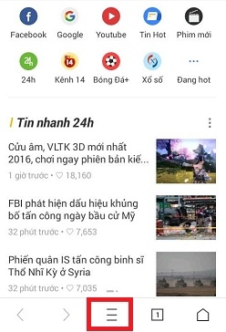 Hướng dẫn tắt thông báo từ UC Browser trên điện thoại Android