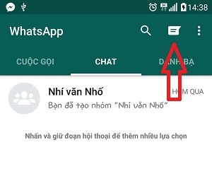 Cách tạo shortcut cho người thường xuyên liên lạc trên Whatsapp