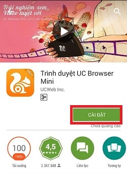 Cài đặt UC để truy cập mạng dễ dàng hơn bao giờ hết