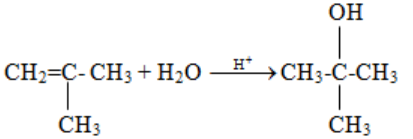 Viết phương trình hoá học của các phản ứng:  a) Propene tác dụng với hydrogen, xúc tác nickel.  b) Propene tác dụng với nước, xúc tác H3PO4.  c) 2-Methylpropene tác dụng với nước, xúc tác acid H3PO4...