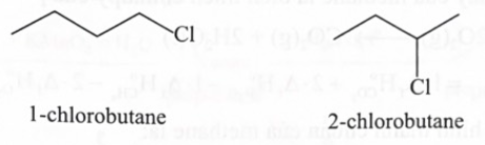 Cho các alkane sau: (a) butane; (b) isobutane (2-methylpropane) và (c) neopentan (2,2-dimethylpropane).  Số dẫn xuất một lần thế được tạo thành khi chlorine hoá các hydrocarbon trên là bao nhiêu? Viết công thức cấu tạo và gọi tên các sản phẩm.