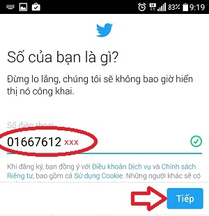 Hướng dẫn cách đăng kí tài khoản TWitter