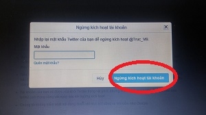 Hướng dẫn xoá tài khoản Twitter