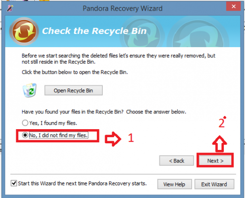 Pandora recovery, phần mềm khôi phục file miễn phí tuyệt vời bạn cần có