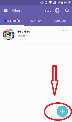 Hướng dẫn cách chat nhóm trên Vỉber
