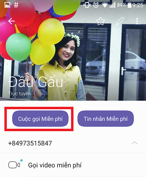 Hướng dẫn cách gọi điện miễn phí trên Viber