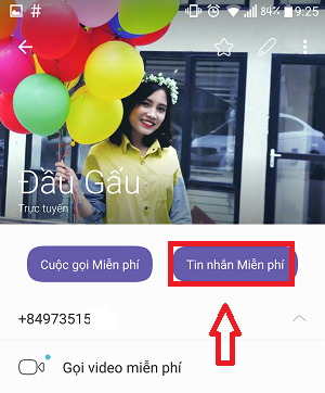 Hướng dẫn cách chát với bạn bè trên Viber