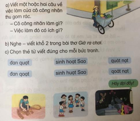 [Phát triển năng lực] Tiếng việt 1 bài 28D: Bài học bổ ích