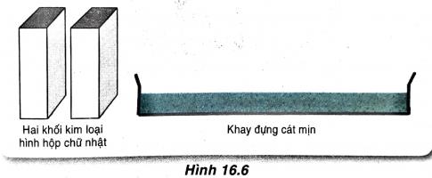 Có thể sử dụng dụng cụ dưới đây để tiến hành thí nghiệm kiểm tra dự đoán được không?